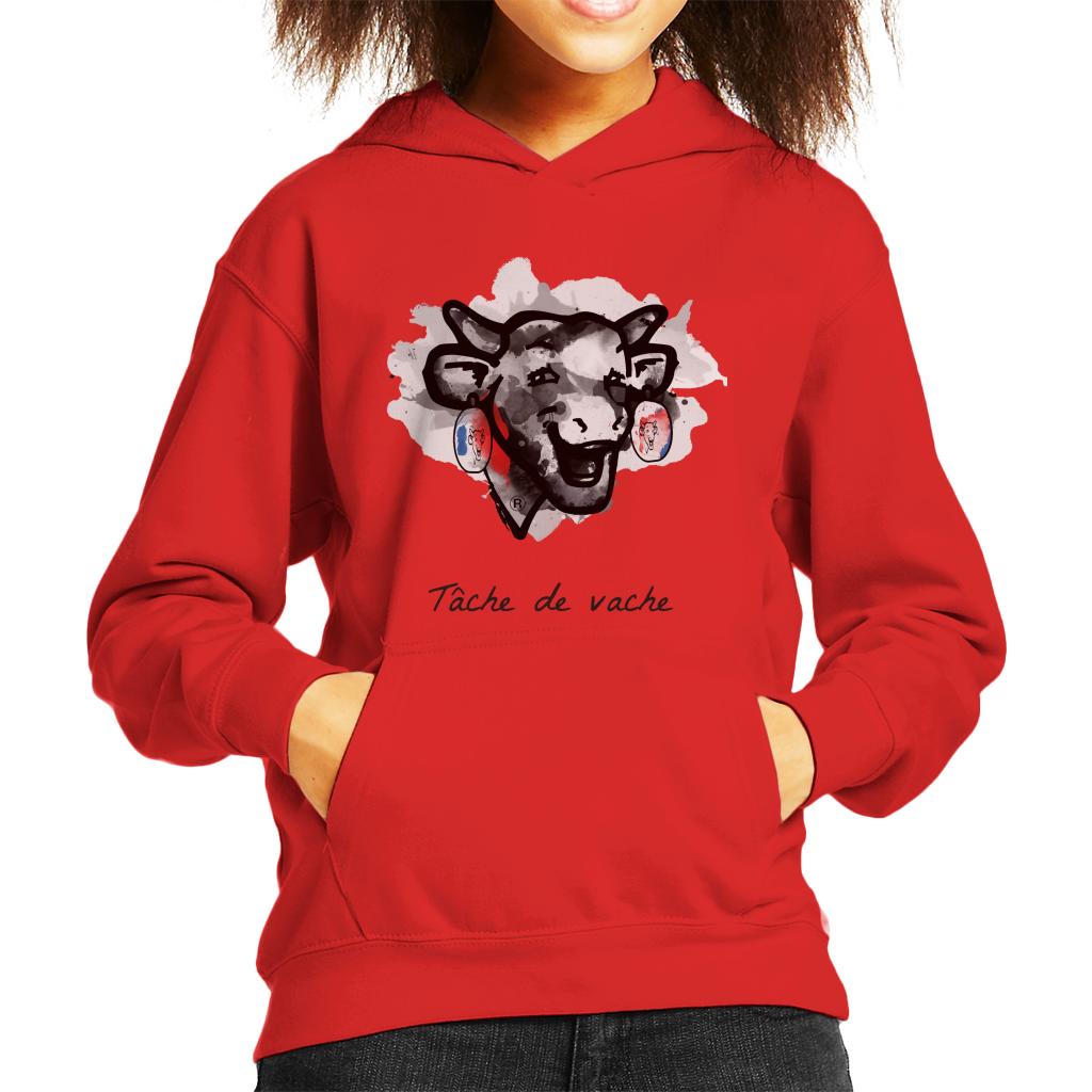 The Laughing Cow Tache De Vache Kid's Hooded Sweatshirt-ALL + EVERY