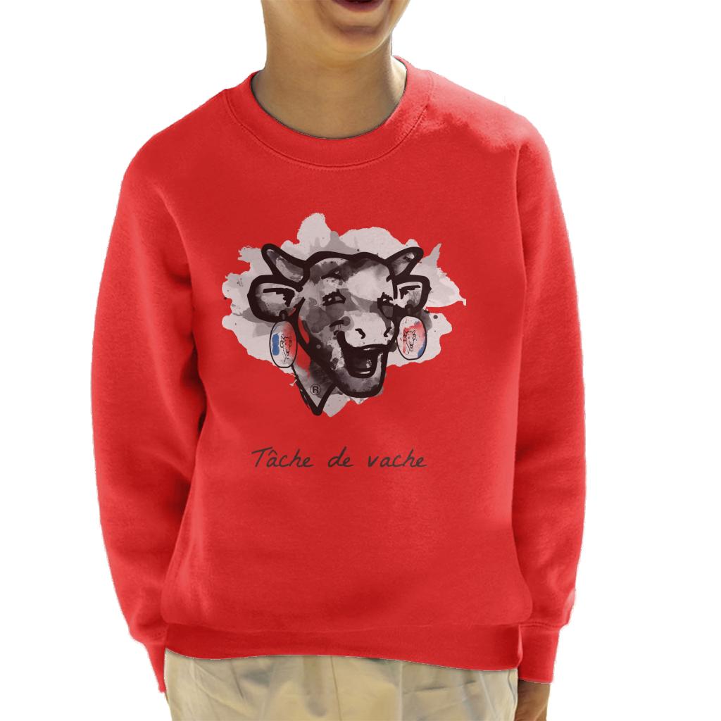 The Laughing Cow Tache De Vache Kid's Sweatshirt-ALL + EVERY