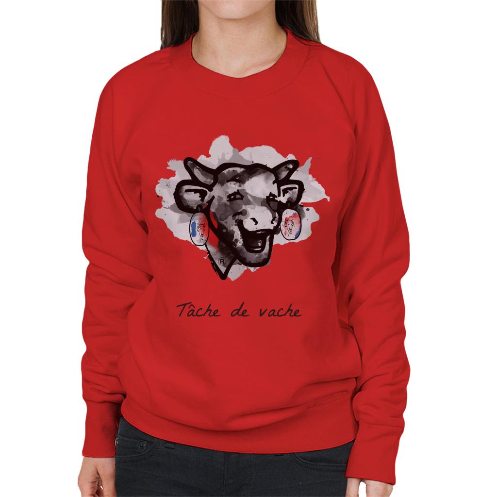 The Laughing Cow Tache De Vache Women's Sweatshirt-ALL + EVERY