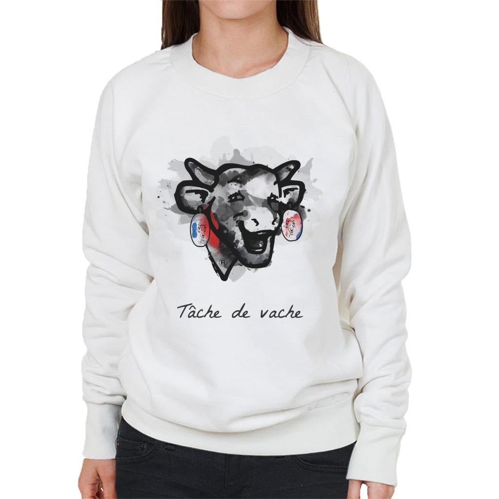 The Laughing Cow Tache De Vache Women's Sweatshirt-ALL + EVERY