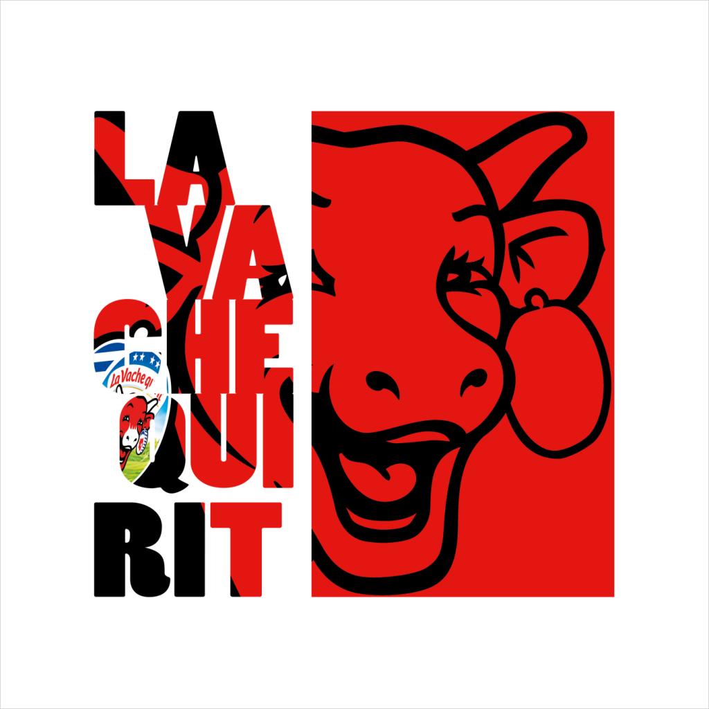 The Laughing Cow Red Montage Men's Sweatshirt-ALL + EVERY