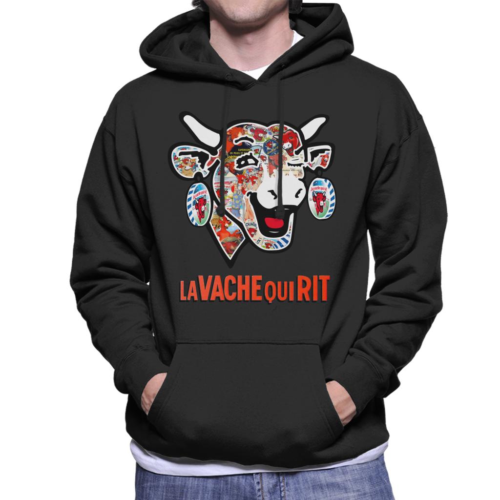 The Laughing Cow Historical Logos Men's Hooded Sweatshirt-ALL + EVERY