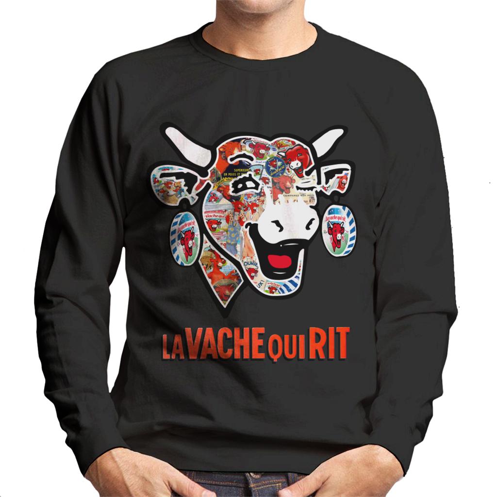 The Laughing Cow Historical Logos Men's Sweatshirt-ALL + EVERY