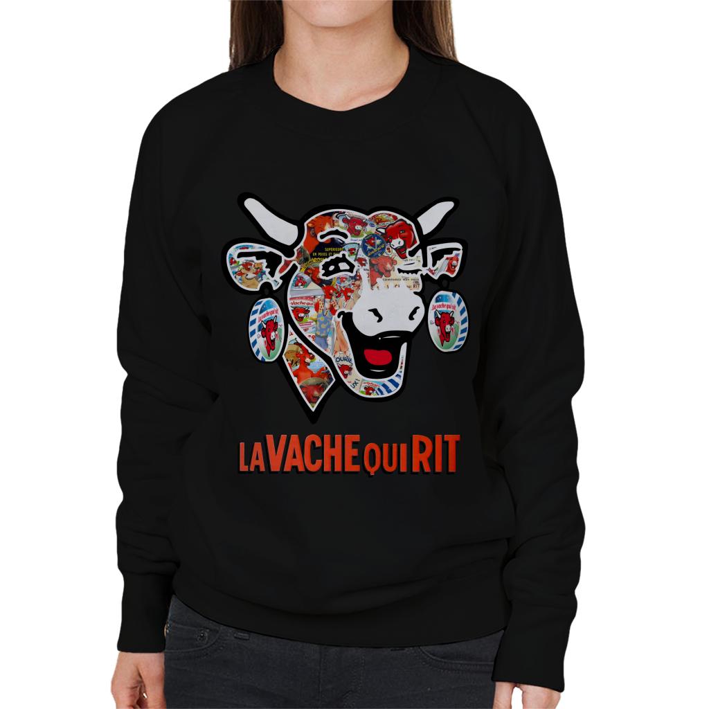 The Laughing Cow Historical Logos Women's Sweatshirt-ALL + EVERY