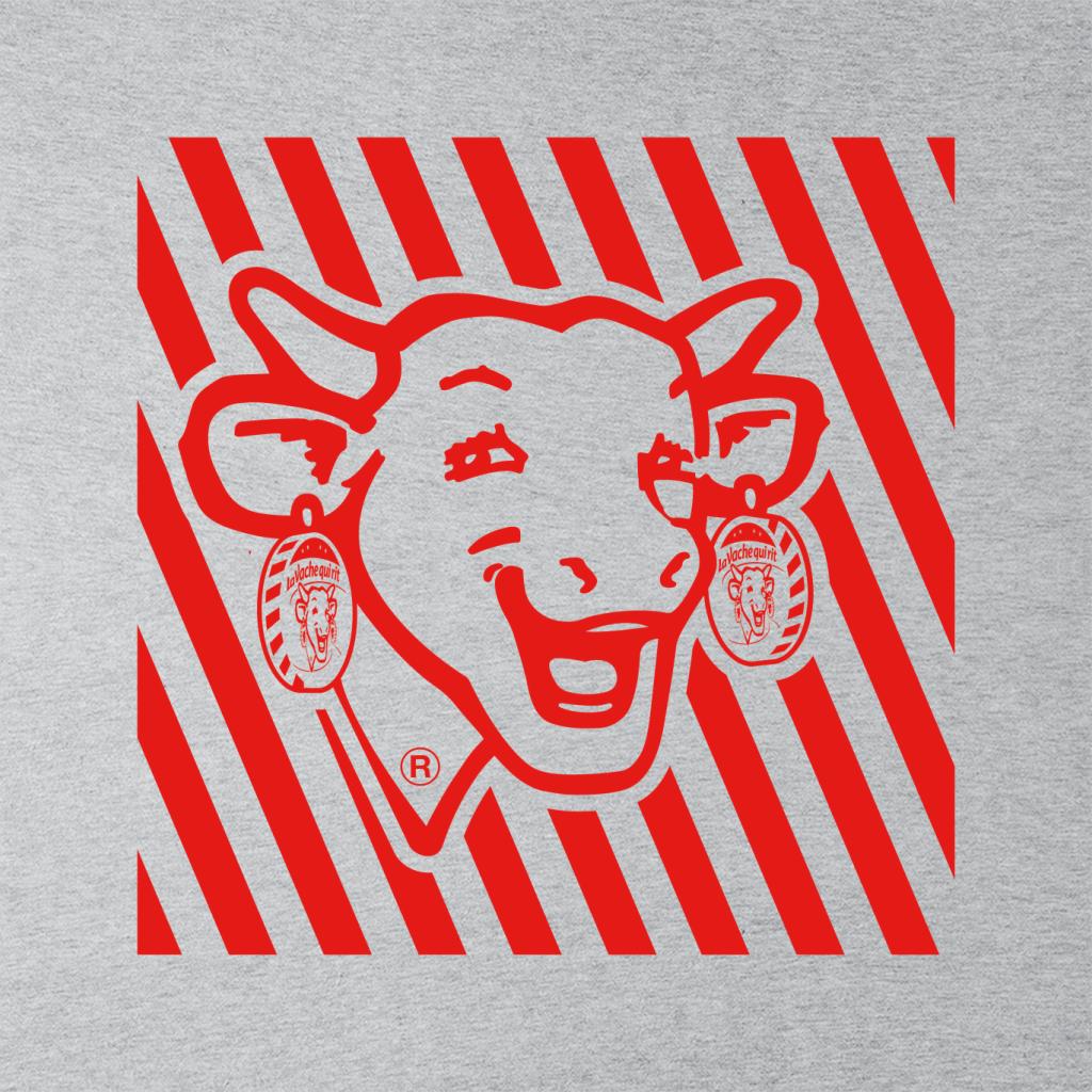 The Laughing Cow Red Stripes Men's T-Shirt-ALL + EVERY