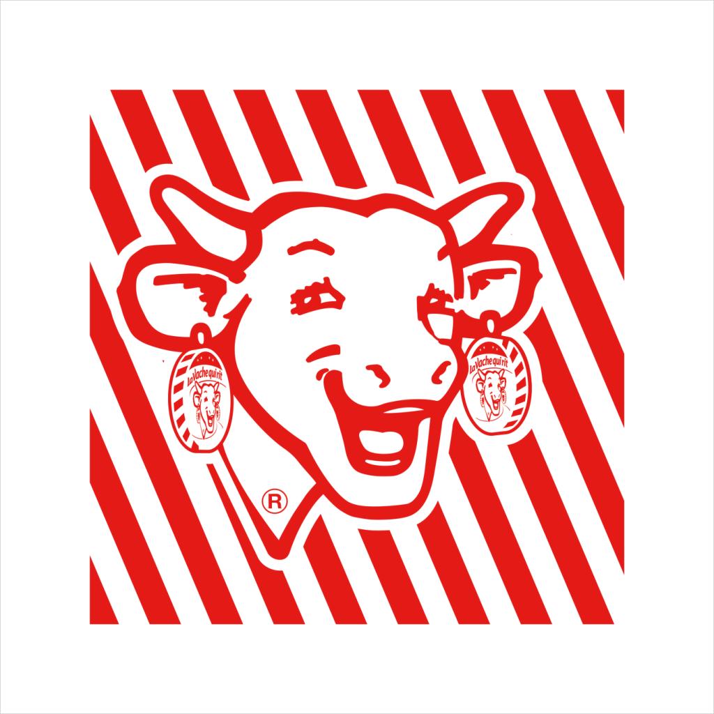 The Laughing Cow Red Stripes Men's T-Shirt-ALL + EVERY