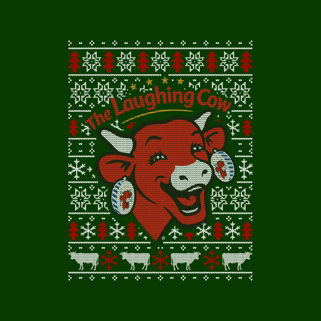 The Laughing Cow Christmas Contemporary Logo Men's T-Shirt-ALL + EVERY