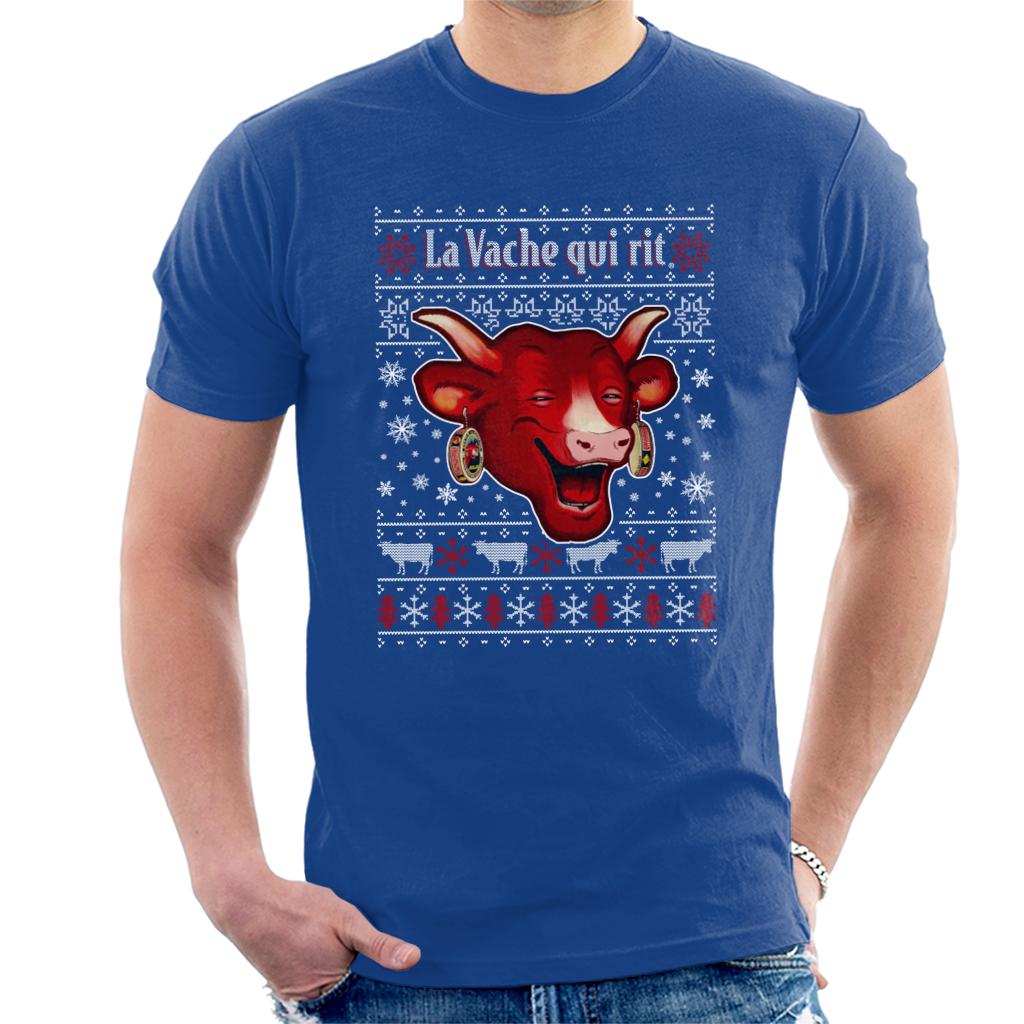 The Laughing Cow Christmas La Vache Qui Rit Men's T-Shirt-ALL + EVERY