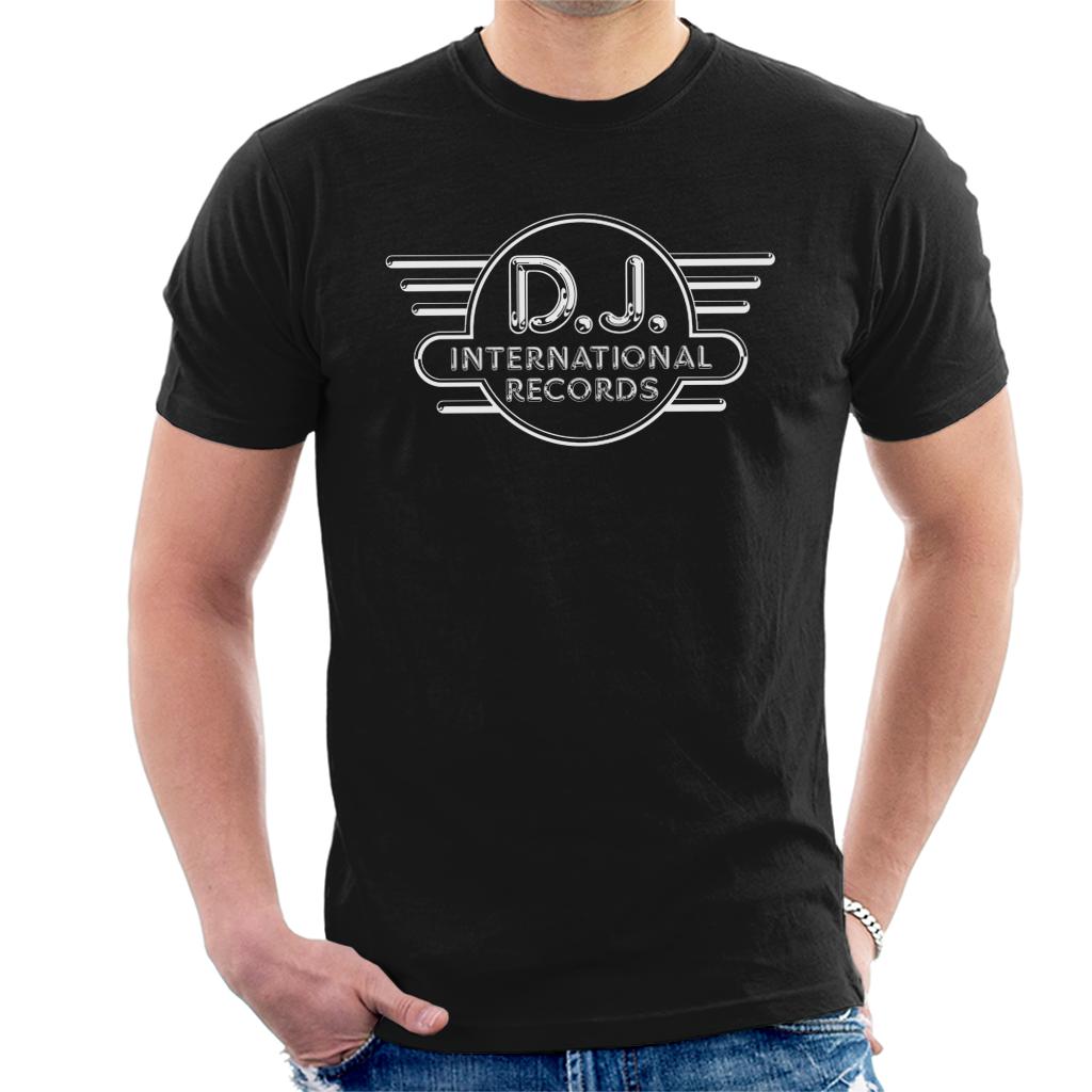 DJ International Records Logo Men's T-Shirt-ALL + EVERY