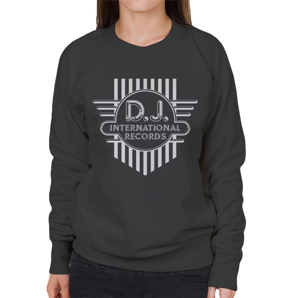 DJ International Records Cross Logo Women's Sweatshirt-ALL + EVERY