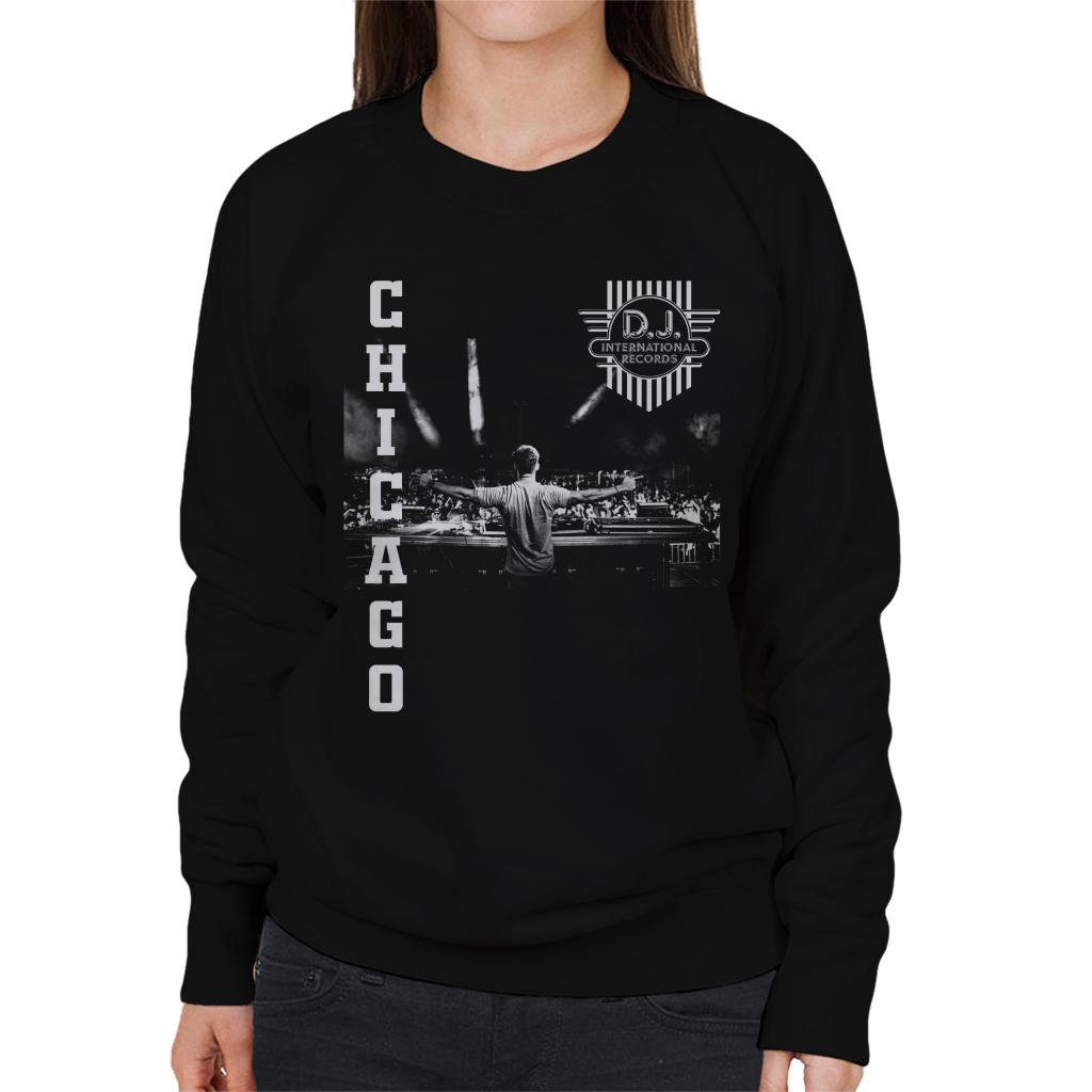 DJ International Chicago Live Women's Sweatshirt-ALL + EVERY