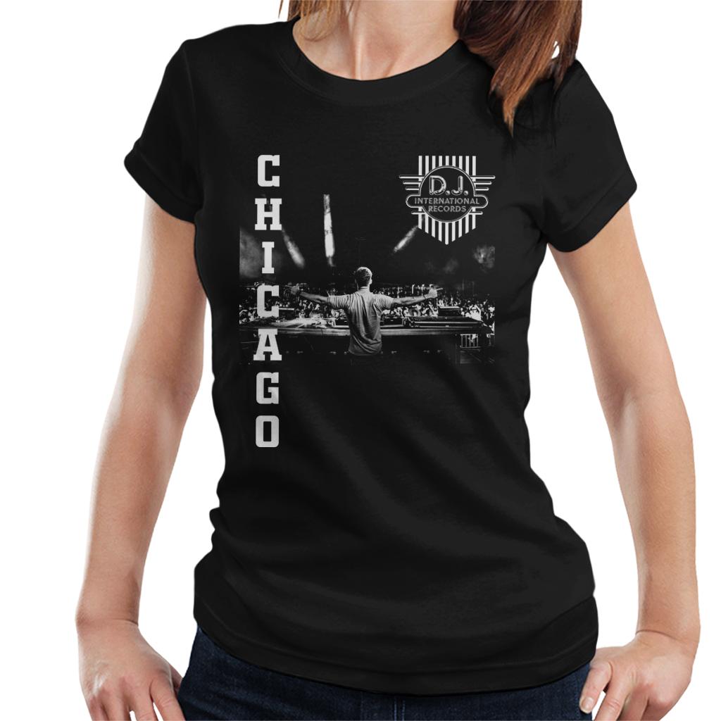 DJ International Chicago Live Women's T-Shirt-ALL + EVERY