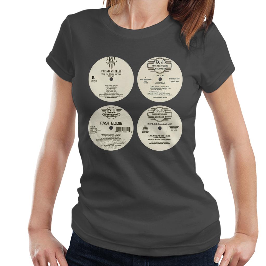 DJ International Classic Records Women's T-Shirt-ALL + EVERY