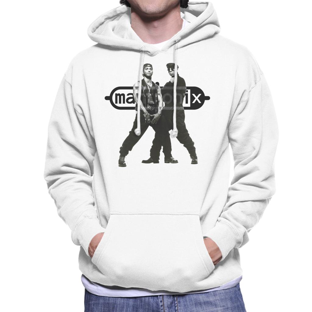 Mantronix Duo Shot Men's Hooded Sweatshirt-ALL + EVERY