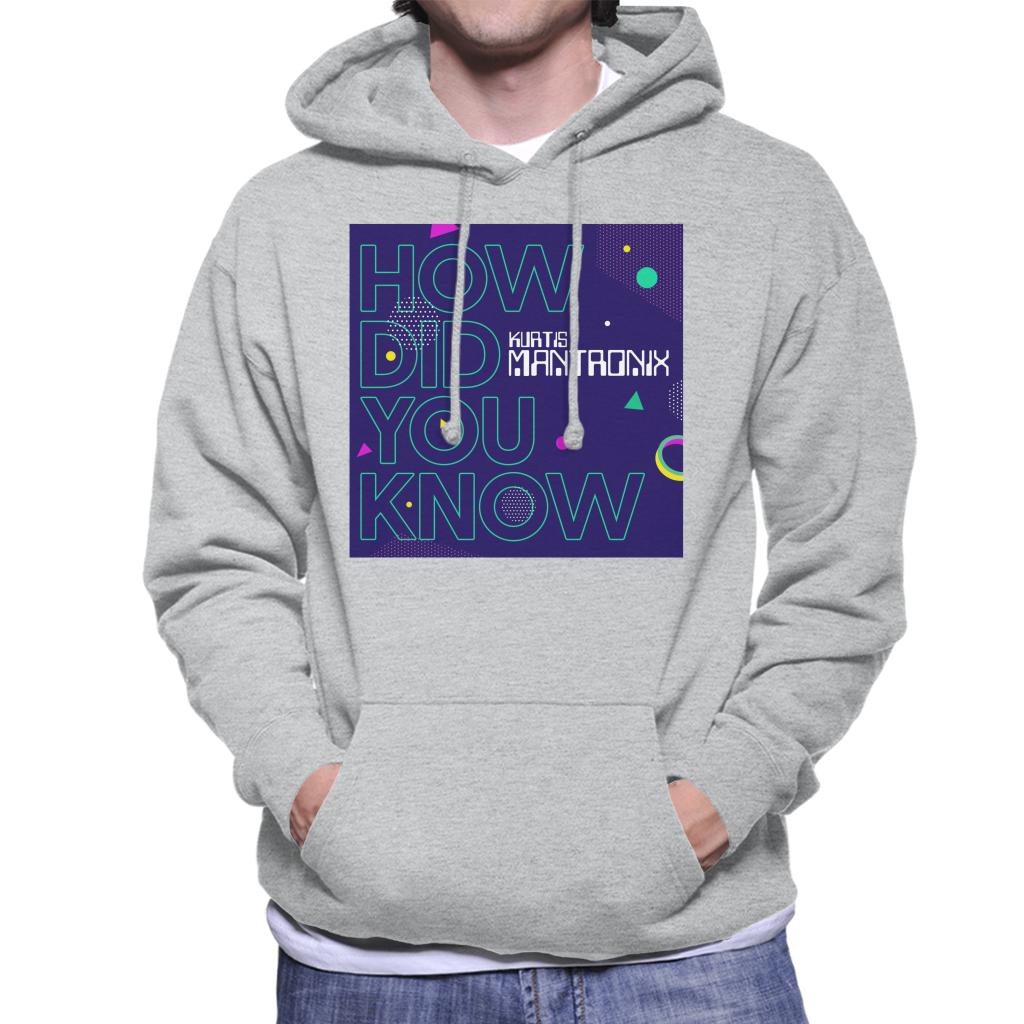 Mantronix Album How Did You Know Men's Hooded Sweatshirt-ALL + EVERY