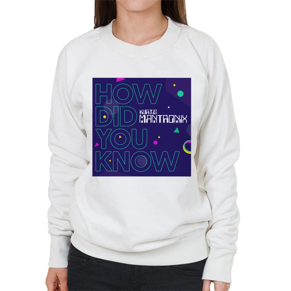 Mantronix Album How Did You Know Women's Sweatshirt-ALL + EVERY