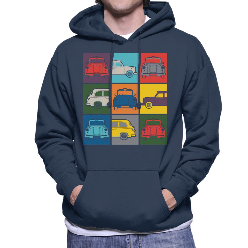 London Taxi Company Colourful Angles Men's Hooded Sweatshirt-ALL + EVERY