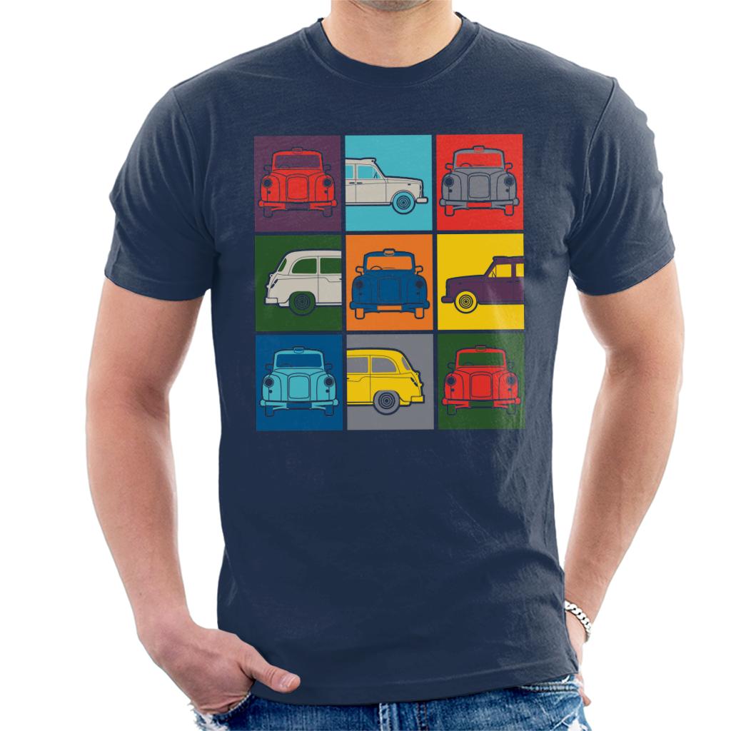 London Taxi Company Colourful Angles Men's T-Shirt-ALL + EVERY