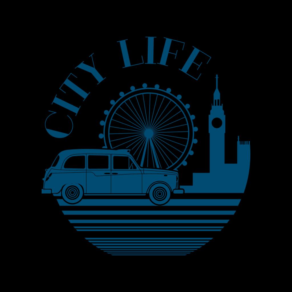 London Taxi Company City Life Kid's Hooded Sweatshirt-ALL + EVERY