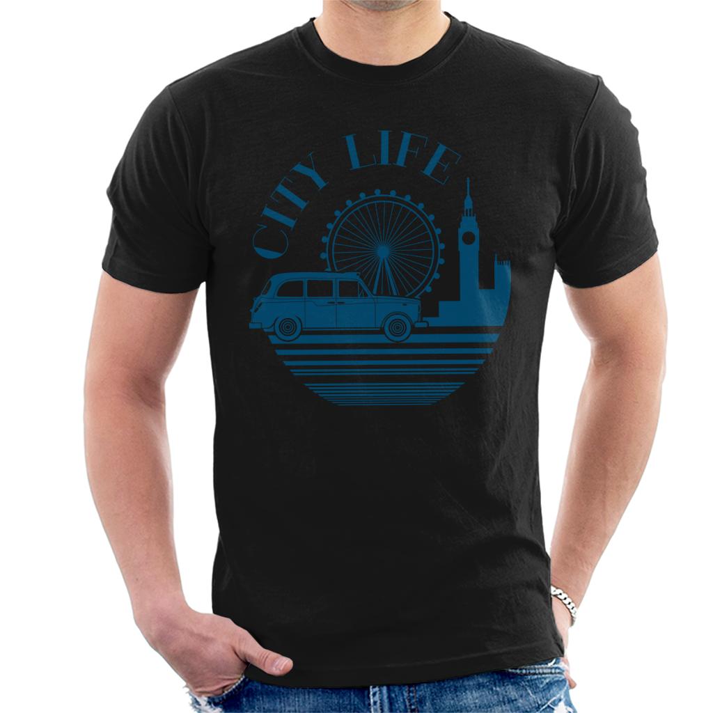 London Taxi Company City Life Men's T-Shirt-ALL + EVERY