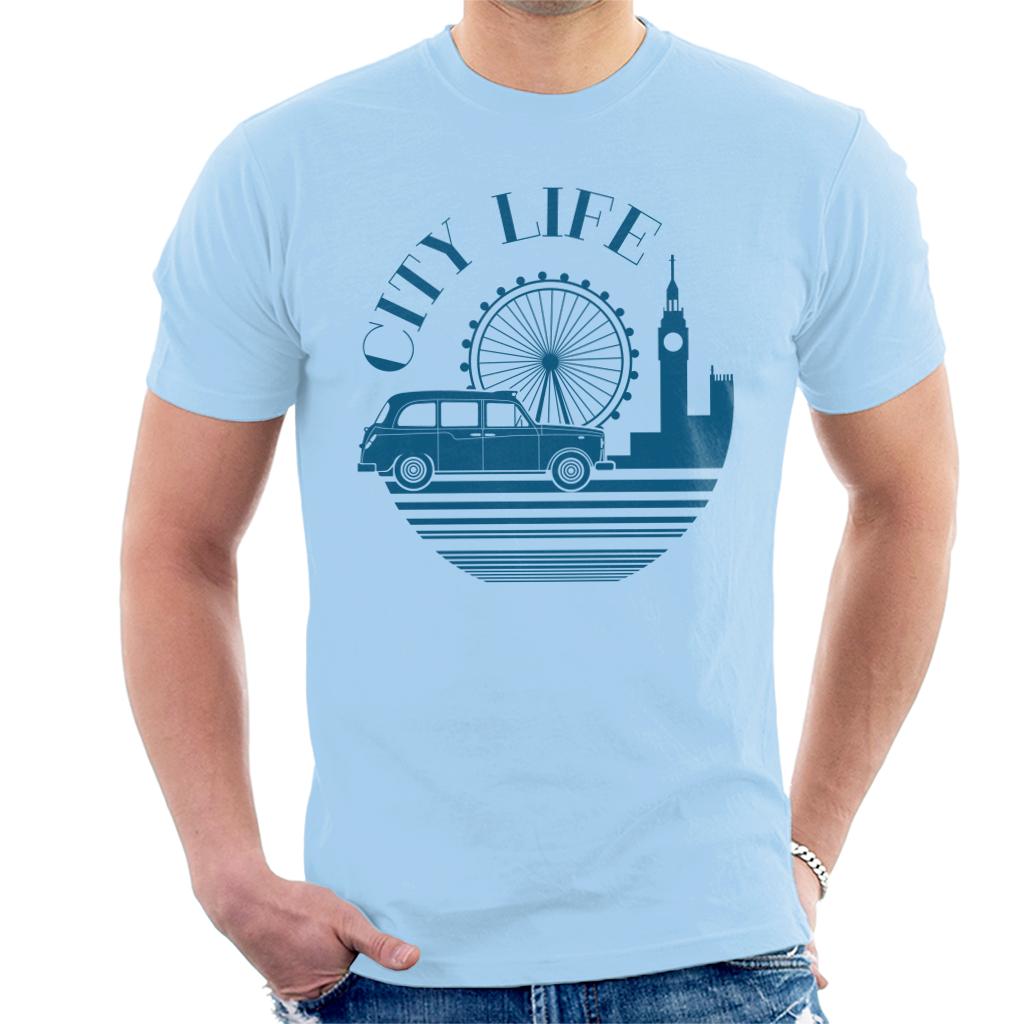 London Taxi Company City Life Men's T-Shirt-ALL + EVERY