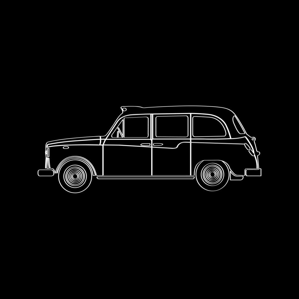 London Taxi Company TX4 Outline Women's Sweatshirt-ALL + EVERY