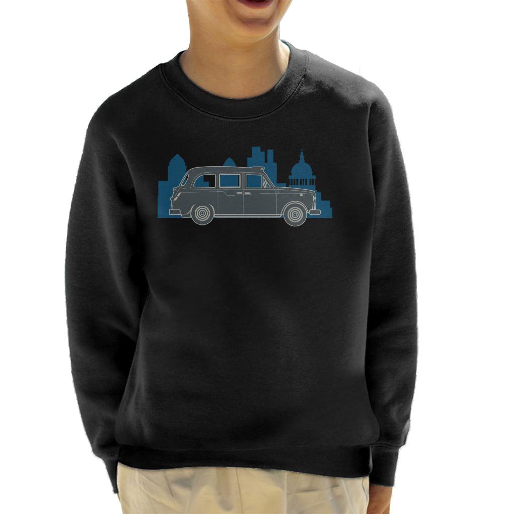 London Taxi Company TX4 Within The City Kid's Sweatshirt-ALL + EVERY