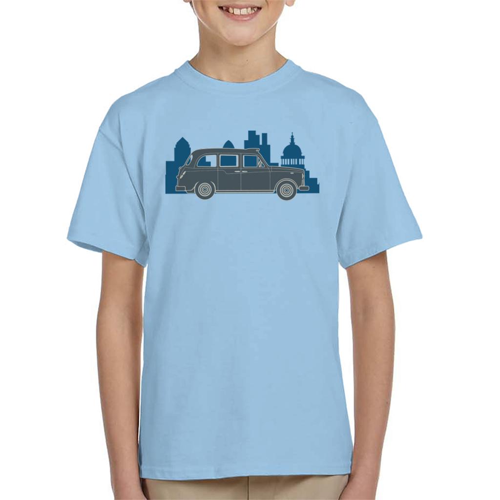 London Taxi Company TX4 Within The City Kid's T-Shirt-ALL + EVERY