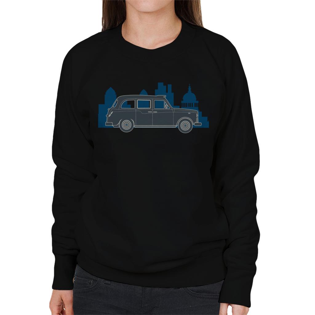 London Taxi Company TX4 Within The City Women's Sweatshirt-ALL + EVERY