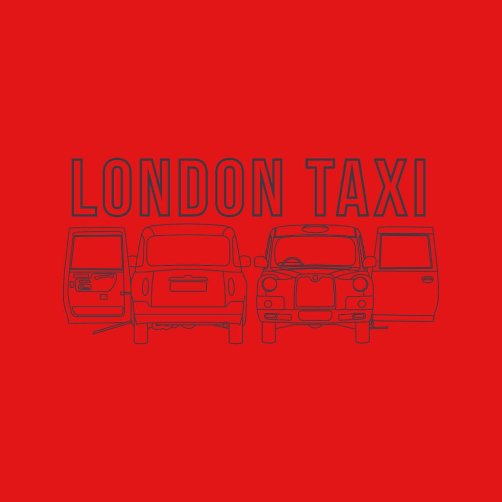 London Taxi Company TX4 Open Door Angles Kid's T-Shirt-ALL + EVERY