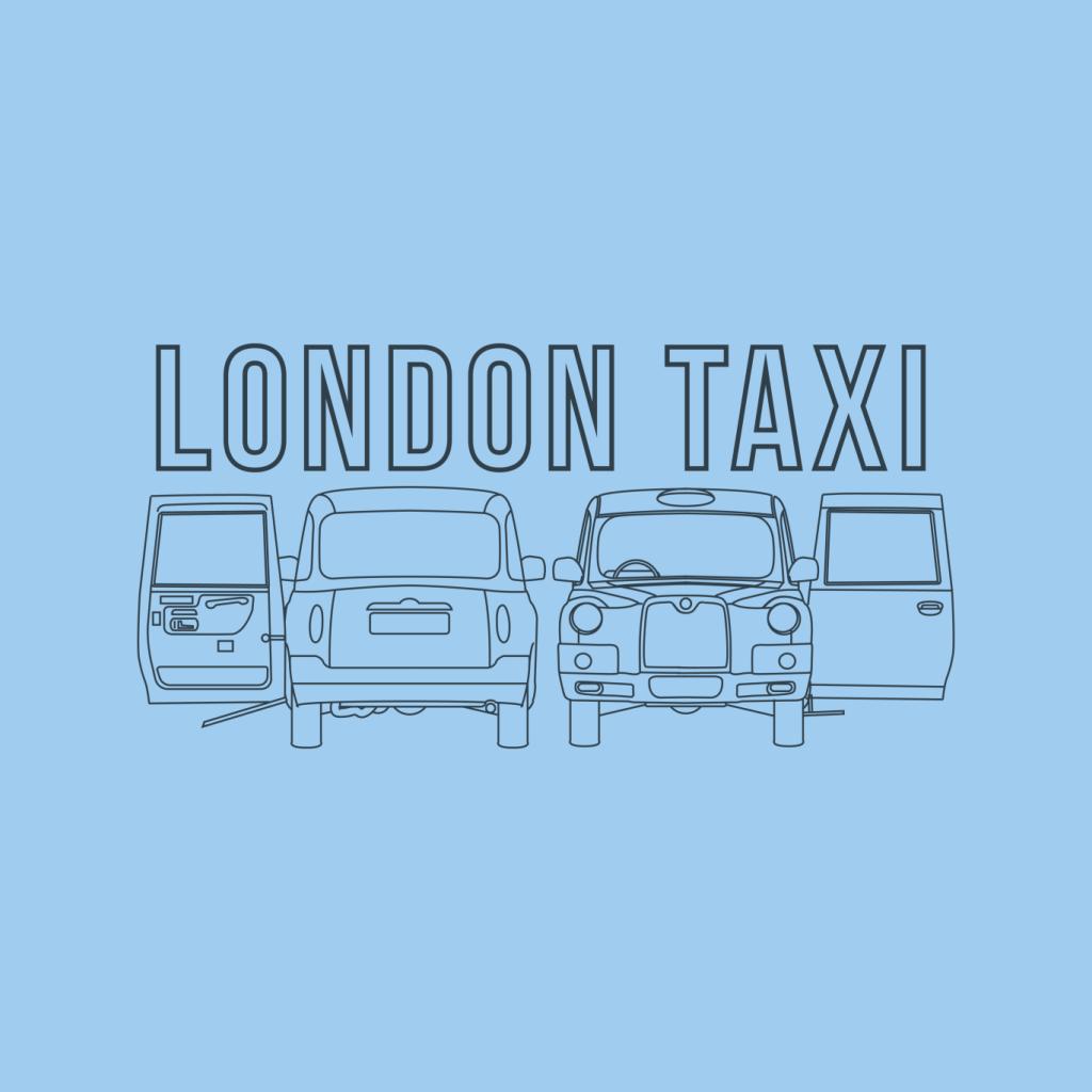 London Taxi Company TX4 Open Door Angles Kid's T-Shirt-ALL + EVERY