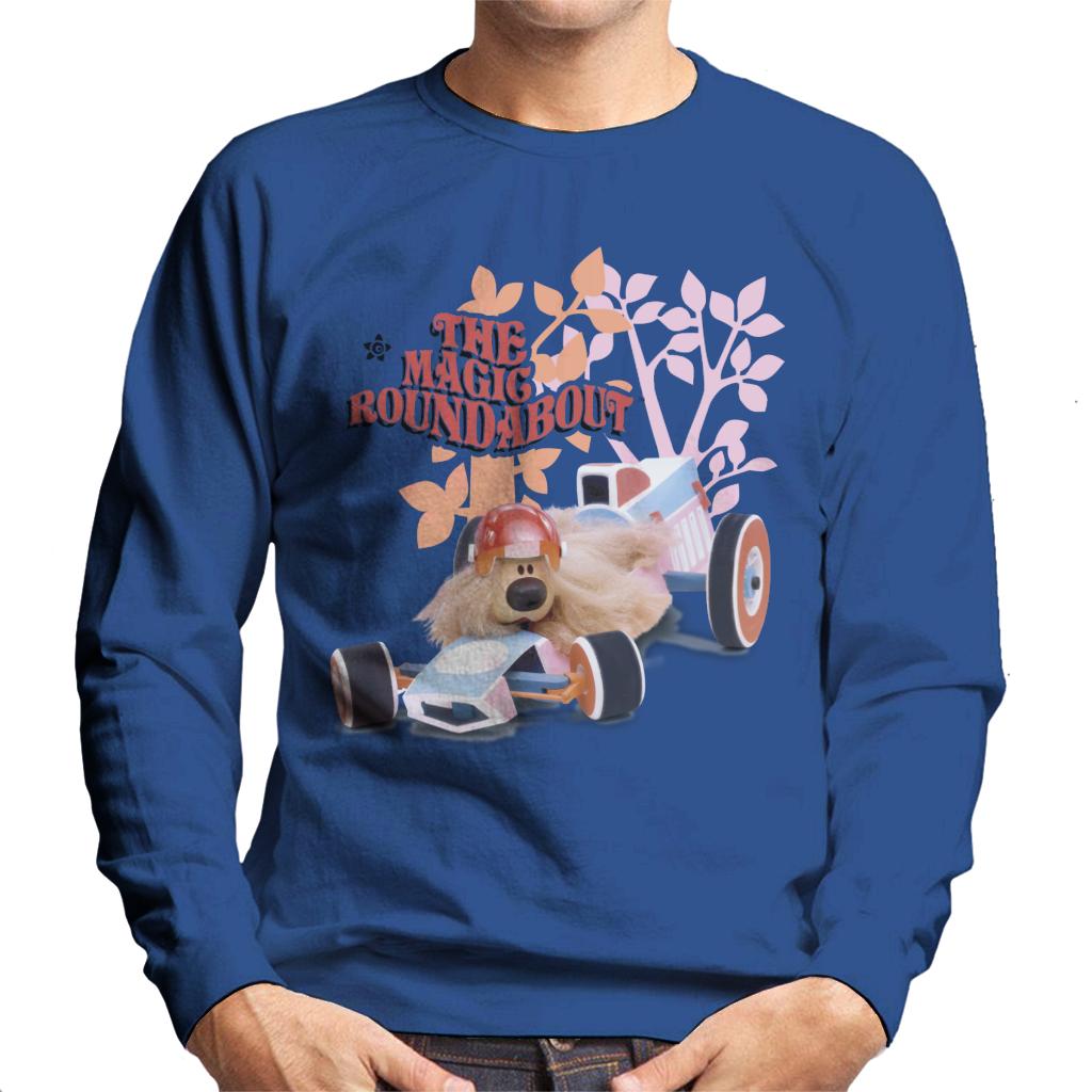 The Magic Roundabout Dougal Race Car Men's Sweatshirt-ALL + EVERY