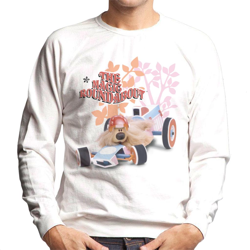 The Magic Roundabout Dougal Race Car Men's Sweatshirt-ALL + EVERY