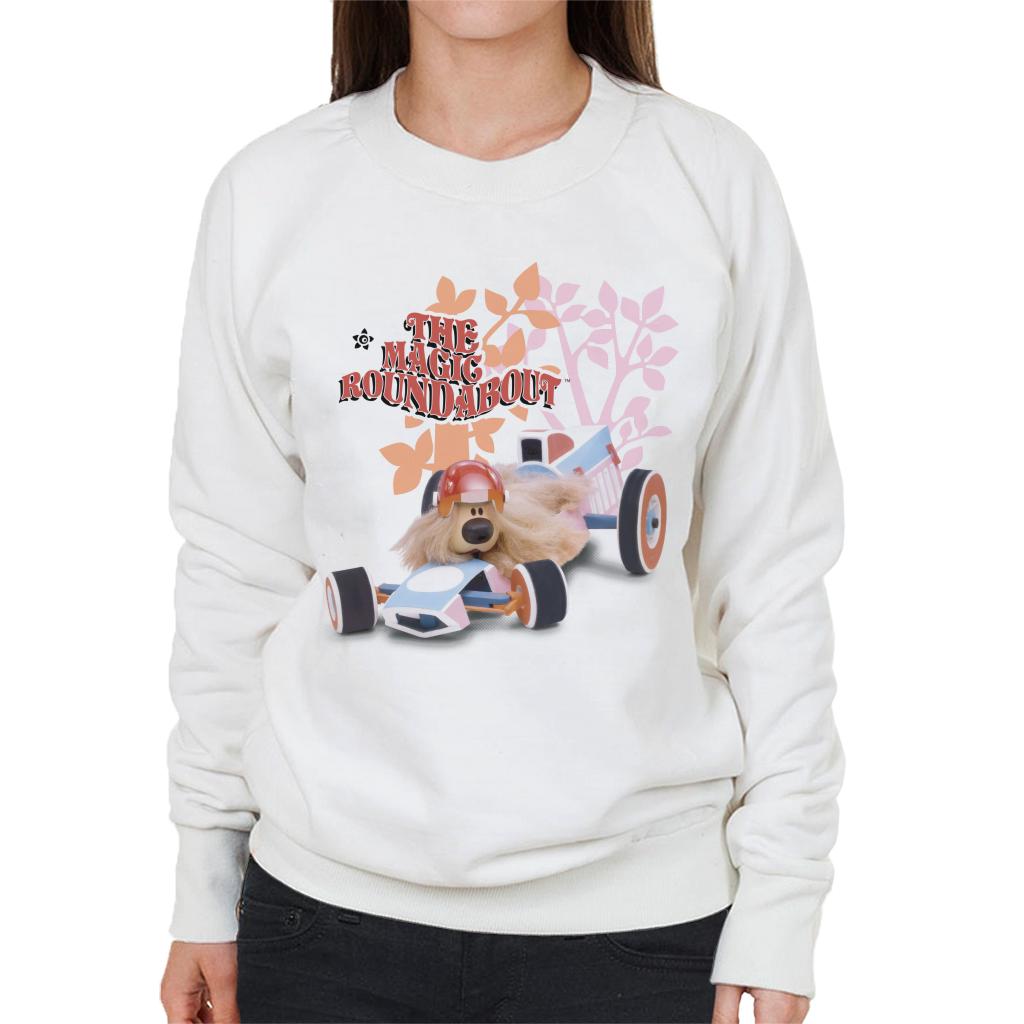 The Magic Roundabout Dougal Race Car Women's Sweatshirt-ALL + EVERY