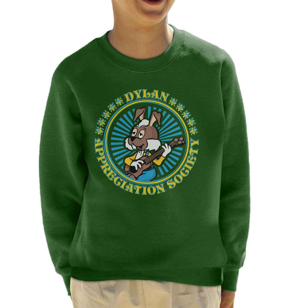 The Magic Roundabout Dylan Appreciation Society Kid's Sweatshirt-ALL + EVERY