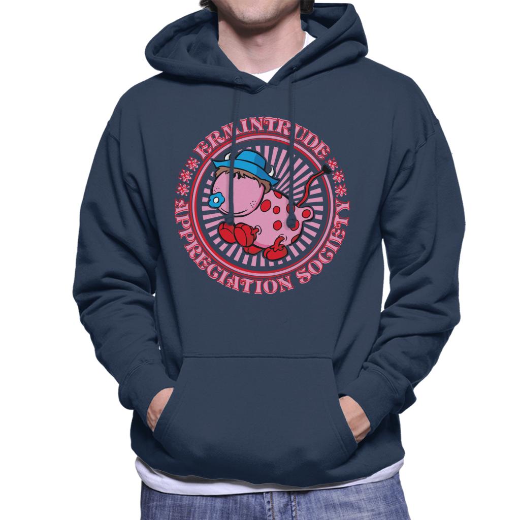 The Magic Roundabout Ermintrude Appreciation Society Men's Hooded Sweatshirt-ALL + EVERY