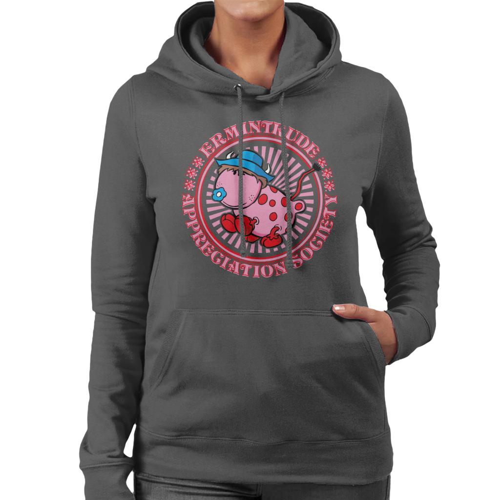 The Magic Roundabout Ermintrude Appreciation Society Women's Hooded Sweatshirt-ALL + EVERY