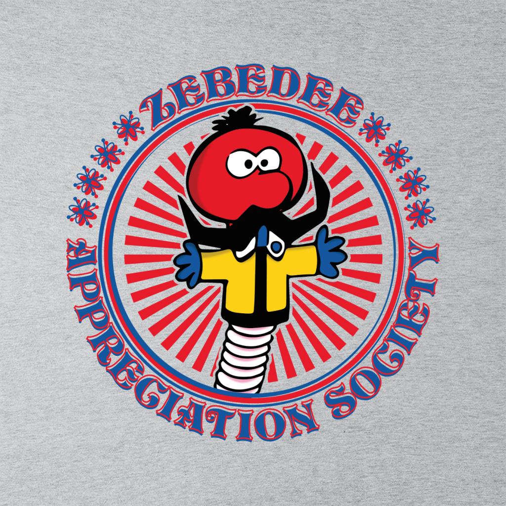 The Magic Roundabout Zebedee Appreciation Society Men's Sweatshirt-ALL + EVERY