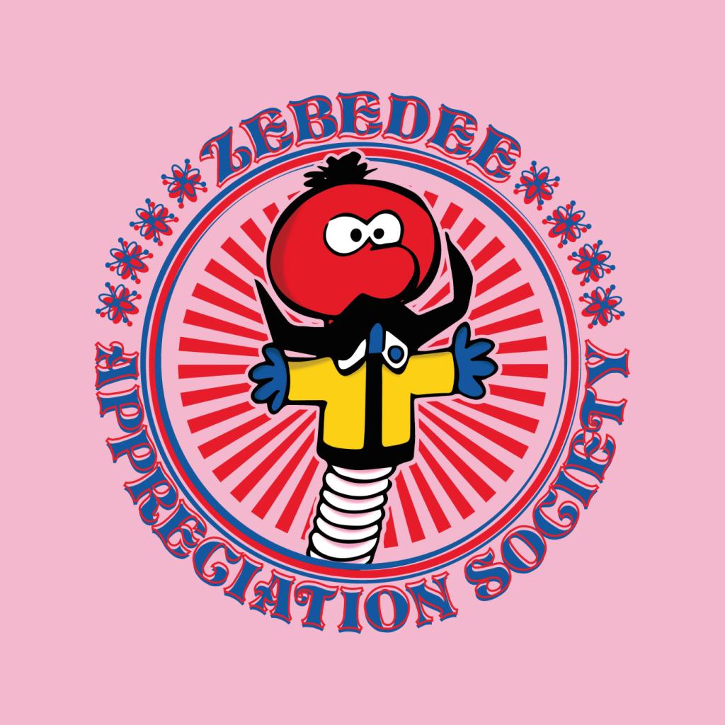 The Magic Roundabout Zebedee Appreciation Society Kid's Hooded Sweatshirt-ALL + EVERY