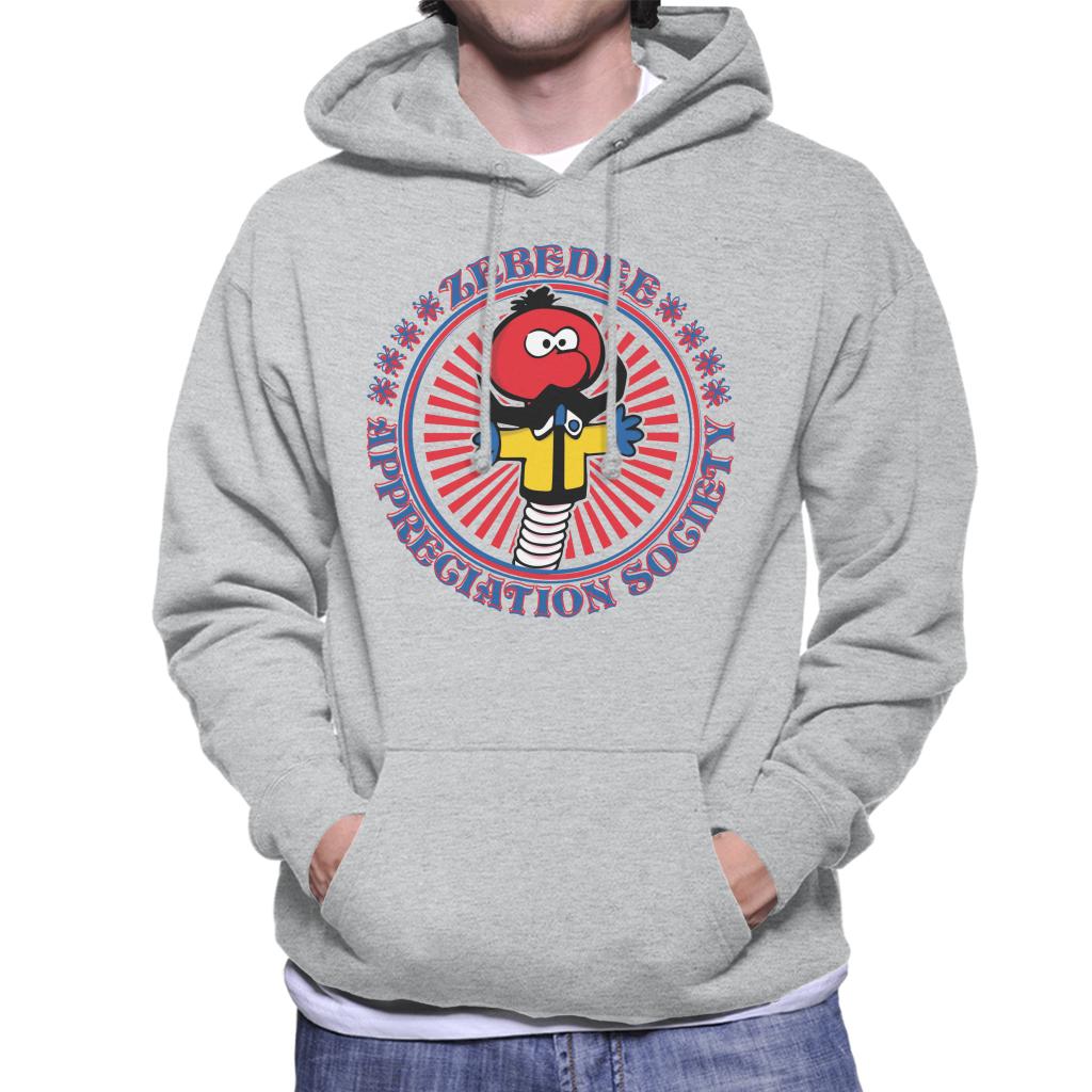 The Magic Roundabout Zebedee Appreciation Society Men's Hooded Sweatshirt-ALL + EVERY