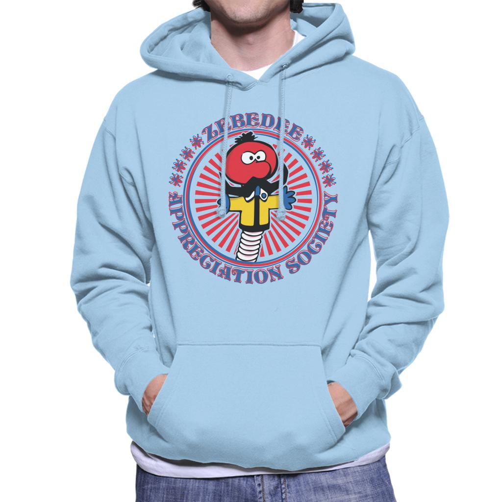 The Magic Roundabout Zebedee Appreciation Society Men's Hooded Sweatshirt-ALL + EVERY