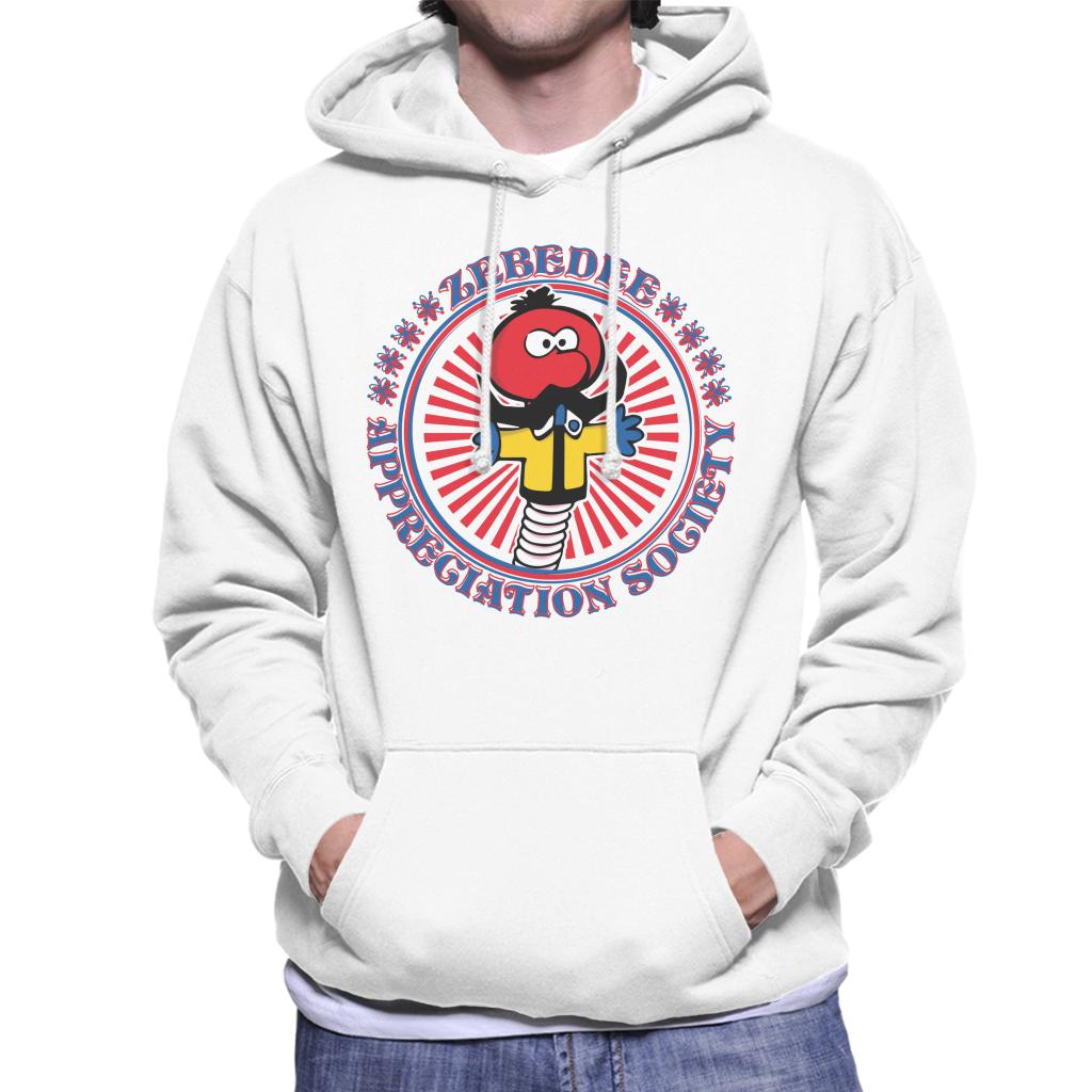 The Magic Roundabout Zebedee Appreciation Society Men's Hooded Sweatshirt-ALL + EVERY