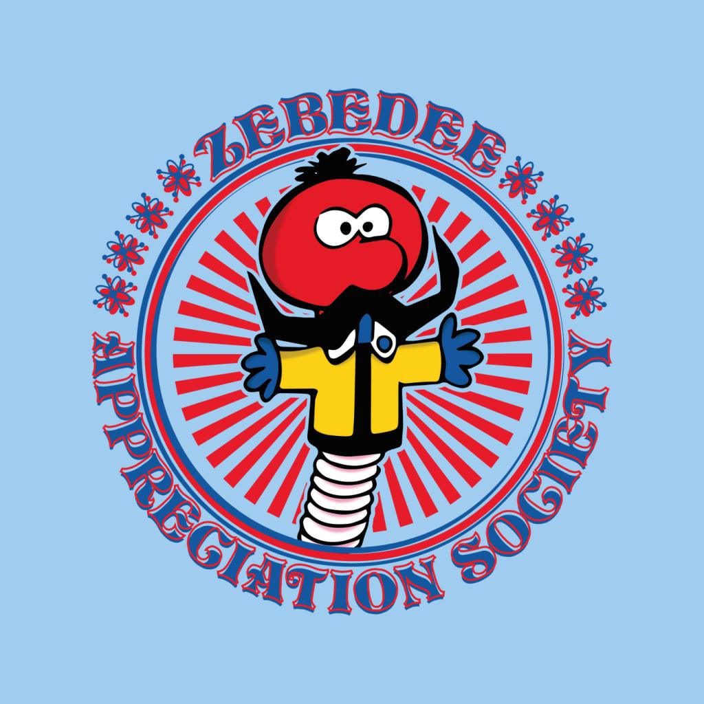 The Magic Roundabout Zebedee Appreciation Society Men's T-Shirt-ALL + EVERY