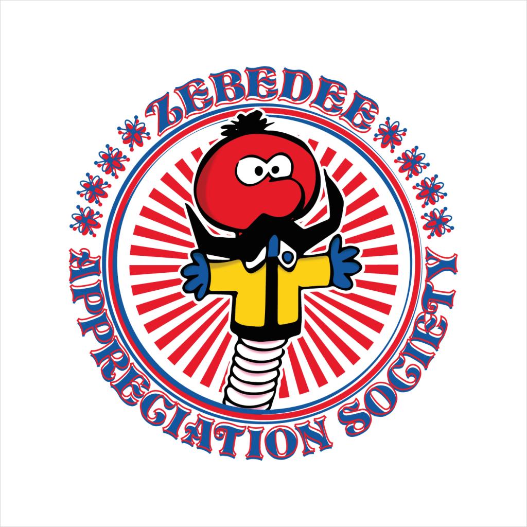 The Magic Roundabout Zebedee Appreciation Society Men's T-Shirt-ALL + EVERY