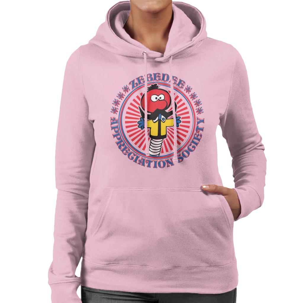 The Magic Roundabout Zebedee Appreciation Society Women's Hooded Sweatshirt-ALL + EVERY