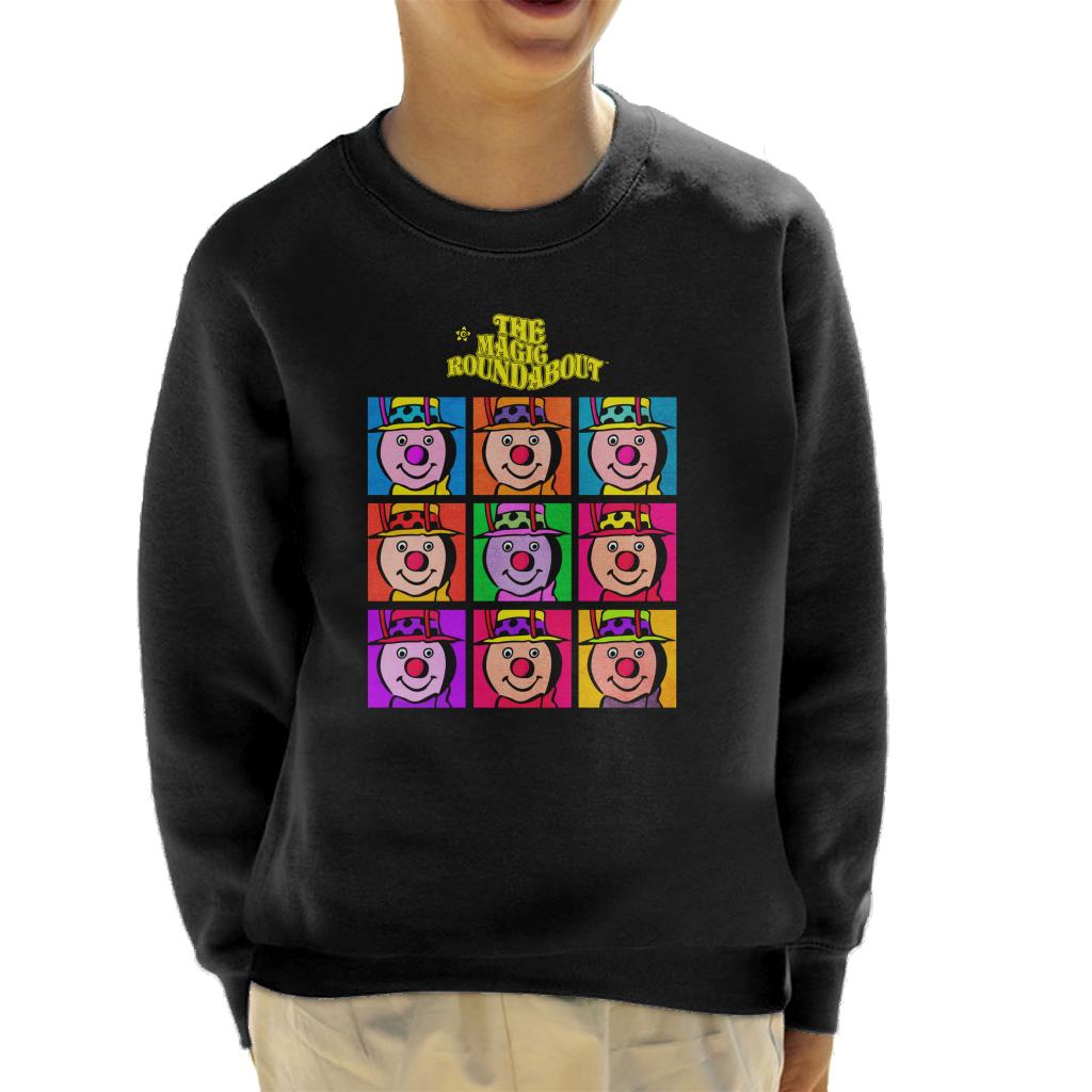 The Magic Roundabout Brian Pop Art Kid's Sweatshirt-ALL + EVERY