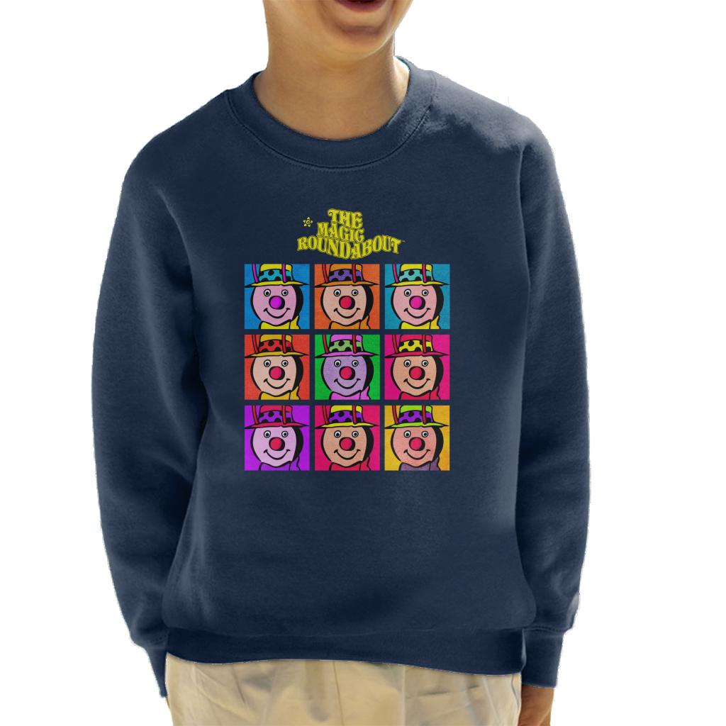 The Magic Roundabout Brian Pop Art Kid's Sweatshirt-ALL + EVERY