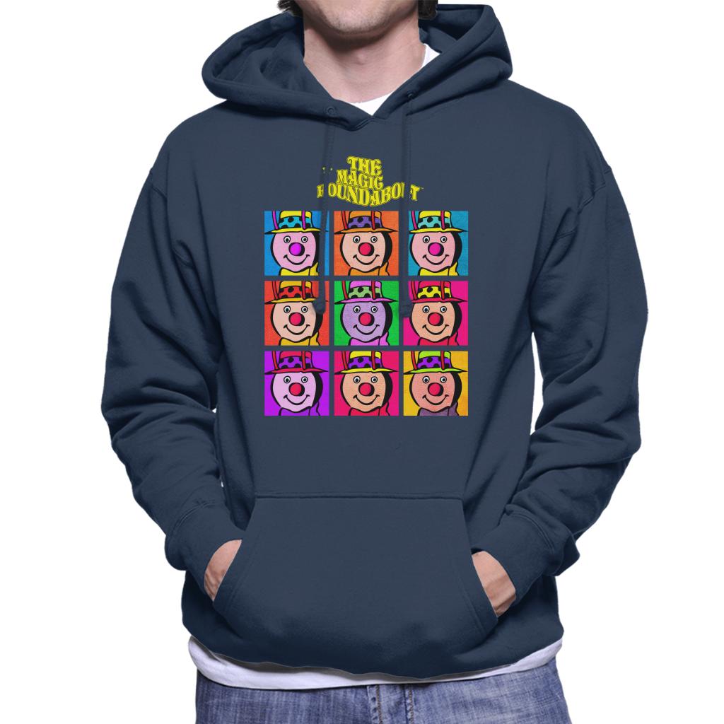 The Magic Roundabout Brian Pop Art Men's Hooded Sweatshirt-ALL + EVERY