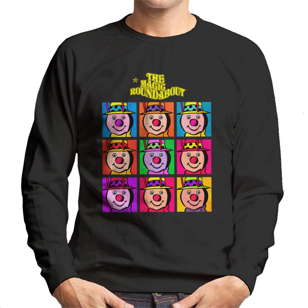 The Magic Roundabout Brian Pop Art Men's Sweatshirt-ALL + EVERY