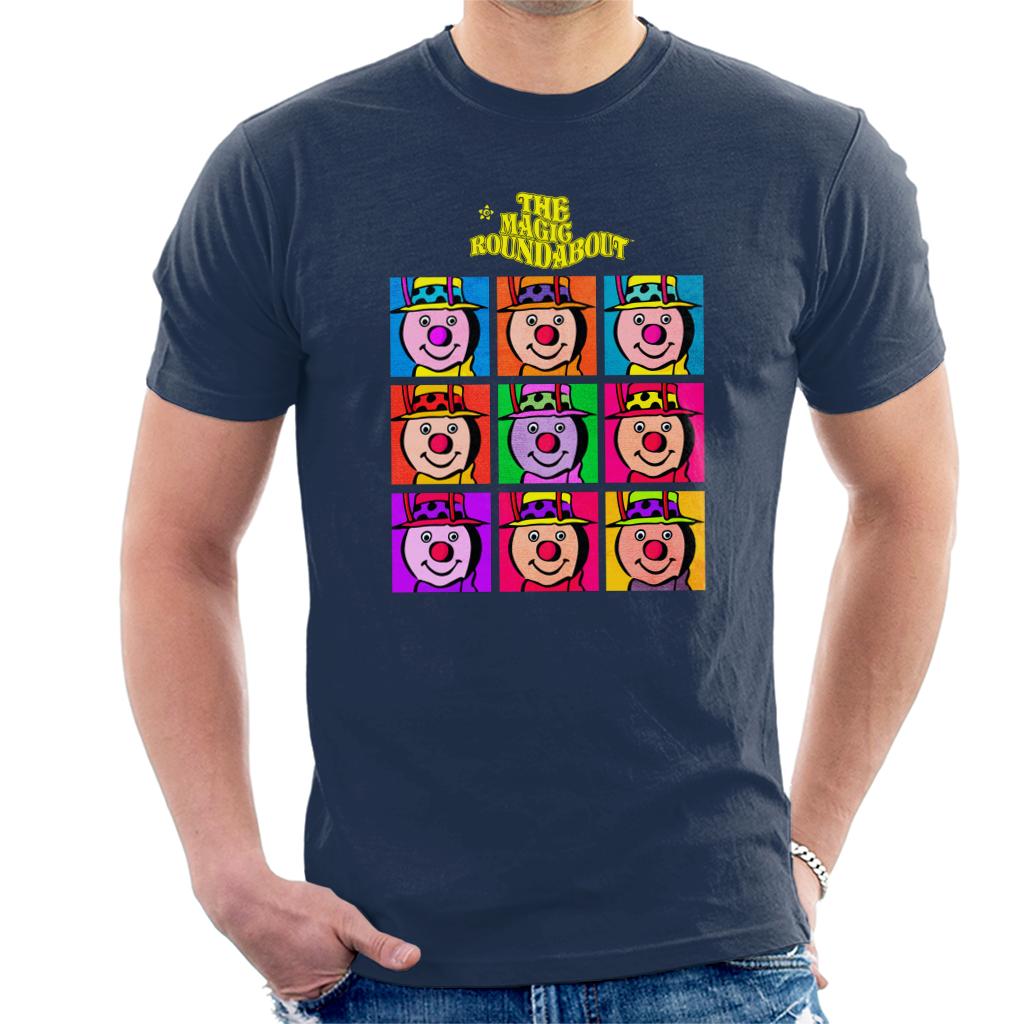 The Magic Roundabout Brian Pop Art Men's T-Shirt-ALL + EVERY